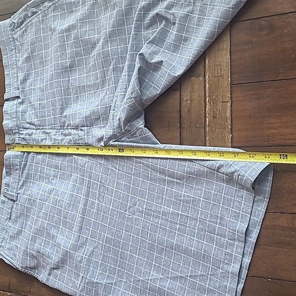 Nike Golf Tour Preformance Heather Gray Checkered Shorts size 40 - Picture 4 of 5